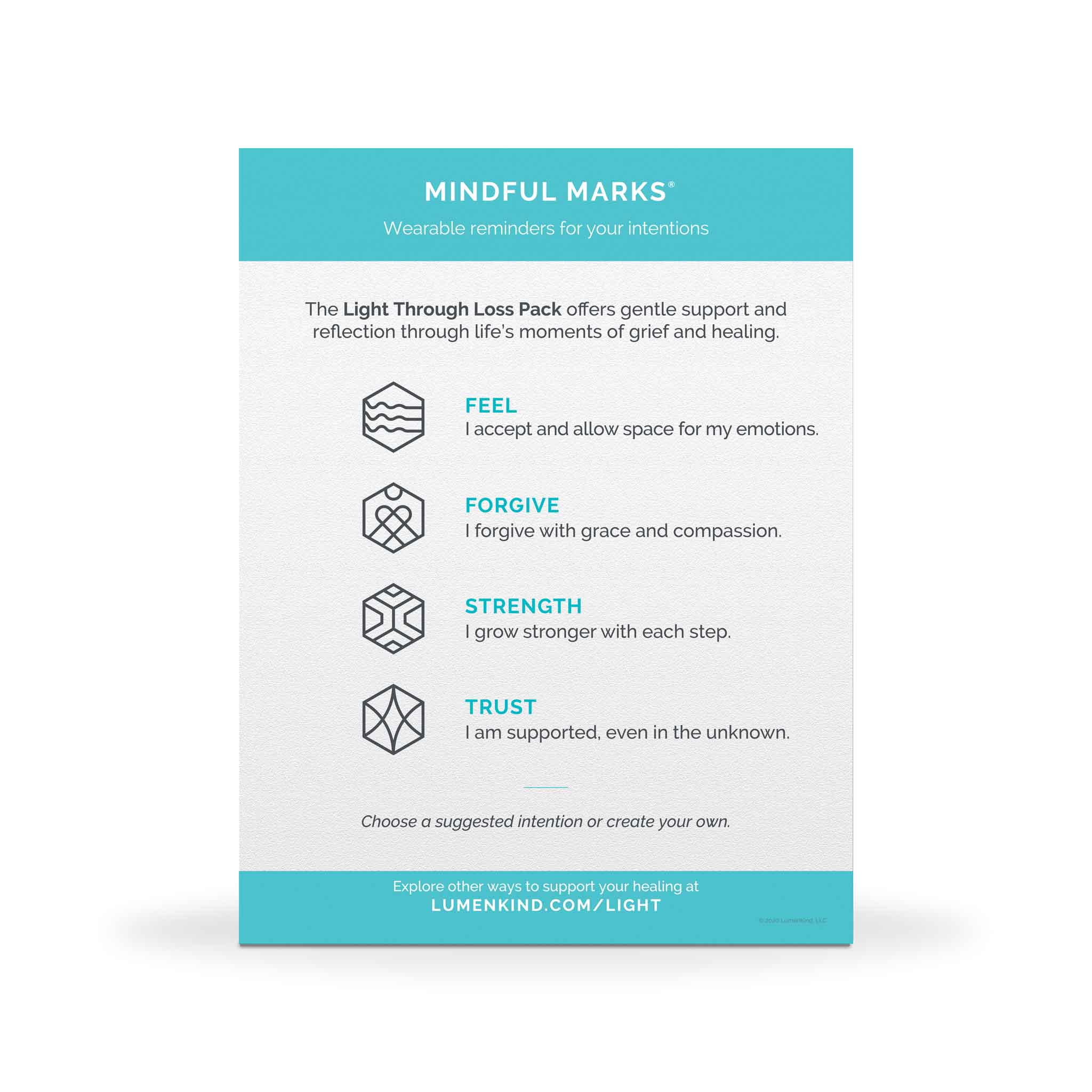 Light through Loss Pack: A Mindful Gift for Someone Healing from Loss