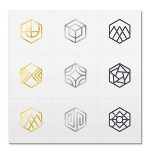 Front side page of Combo Balance mindful marks temporary mindfulness tattoo wearable reminders.
