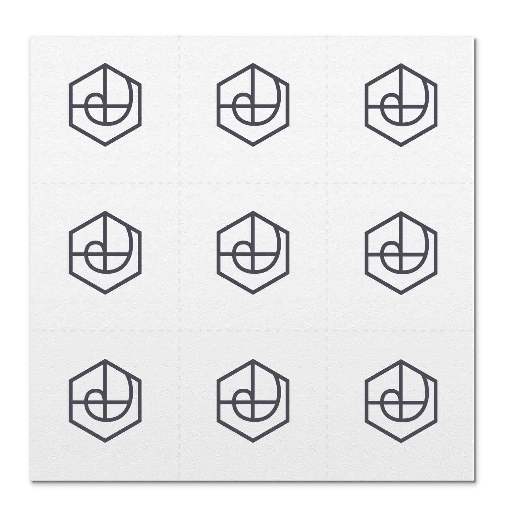 Front side page of Flow (charcoal) mindful marks temporary mindfulness tattoo wearable reminders.