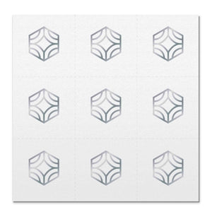 Front side page of Love (platinum) mindful marks temporary mindfulness tattoo wearable reminders.