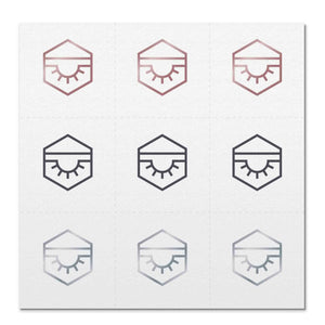 Front side page of Align (limited) mindful marks temporary mindfulness tattoo wearable reminders.