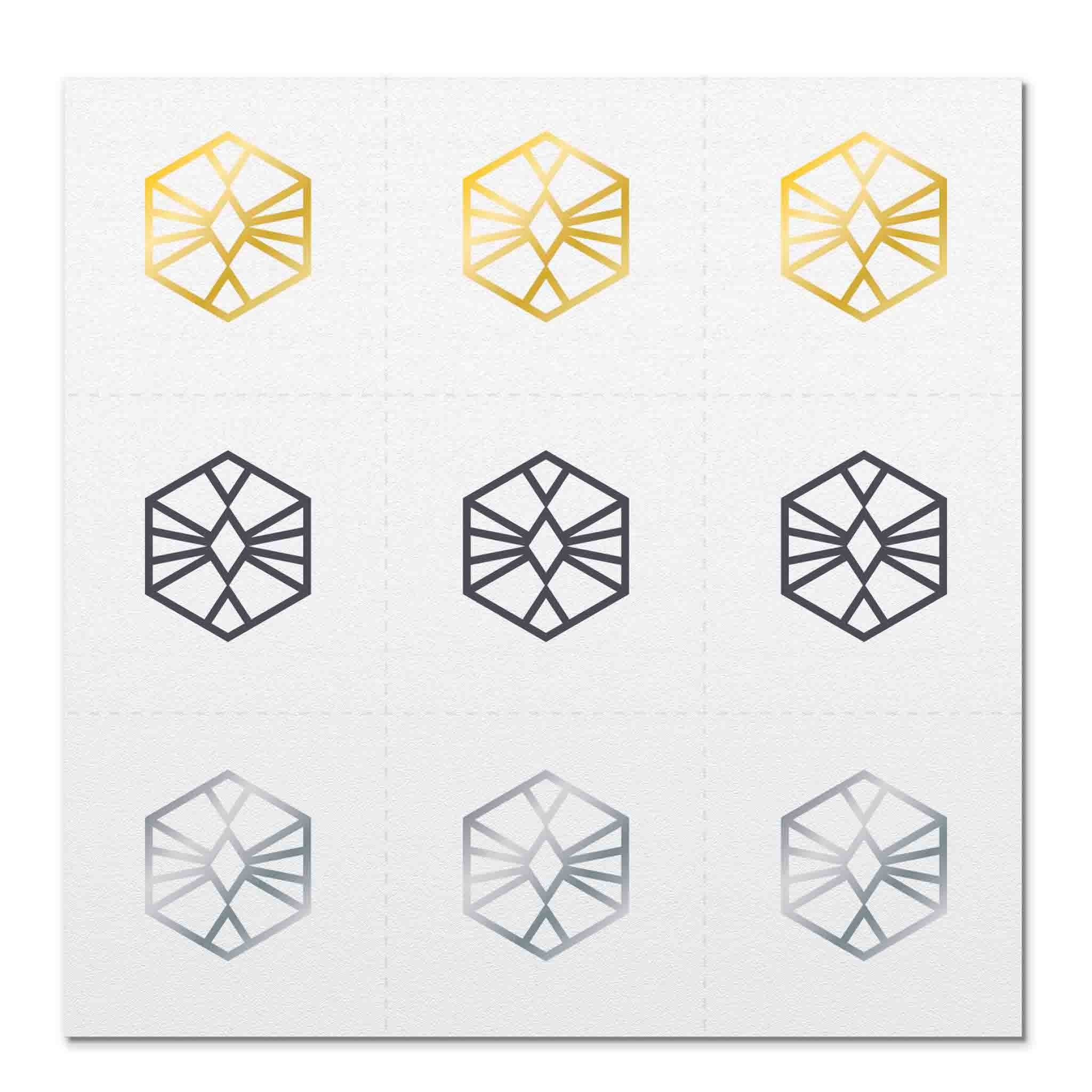 Front side page of Listen mindful marks temporary mindfulness tattoo wearable reminders.