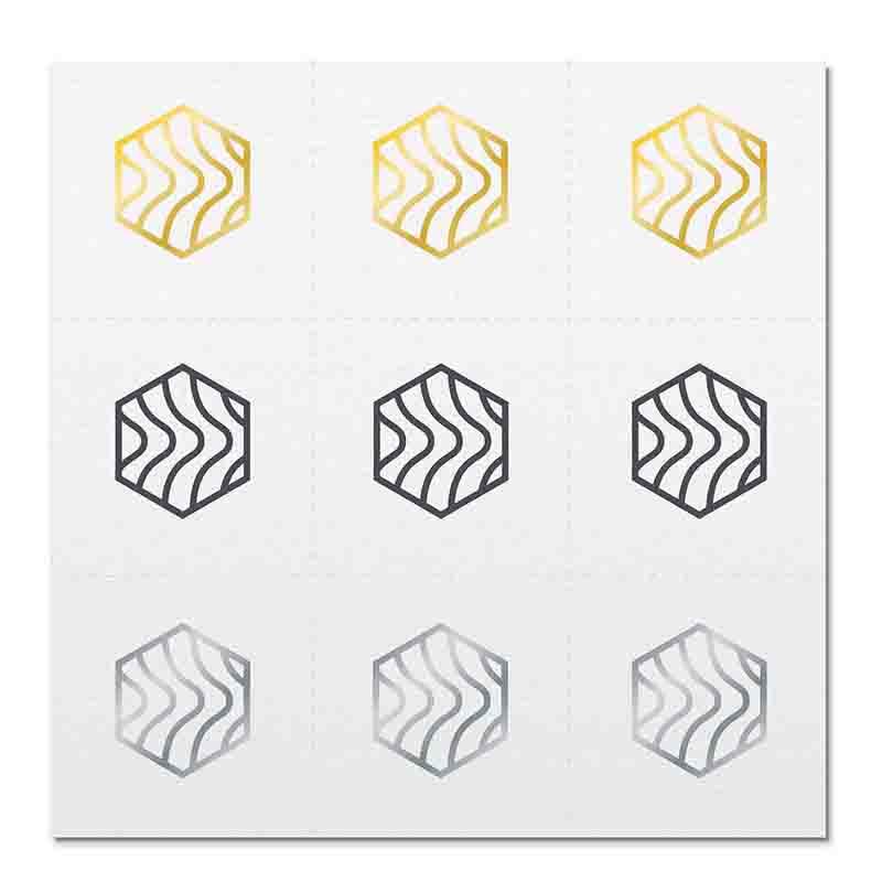 Front side page of Release mindful marks temporary mindfulness tattoo wearable reminders.