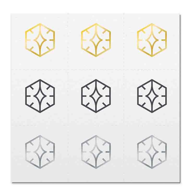 Front side page of Peace mindful marks temporary mindfulness tattoo wearable reminders.