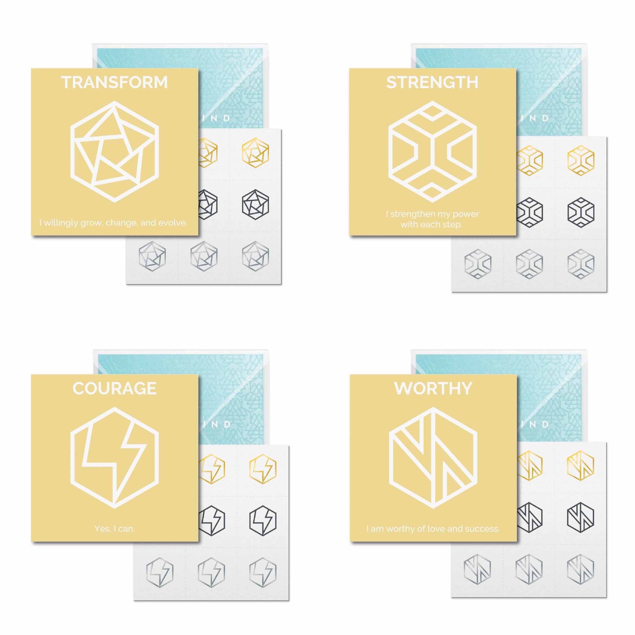 TRANSFORM PACK: Worthy, Strength, Courage