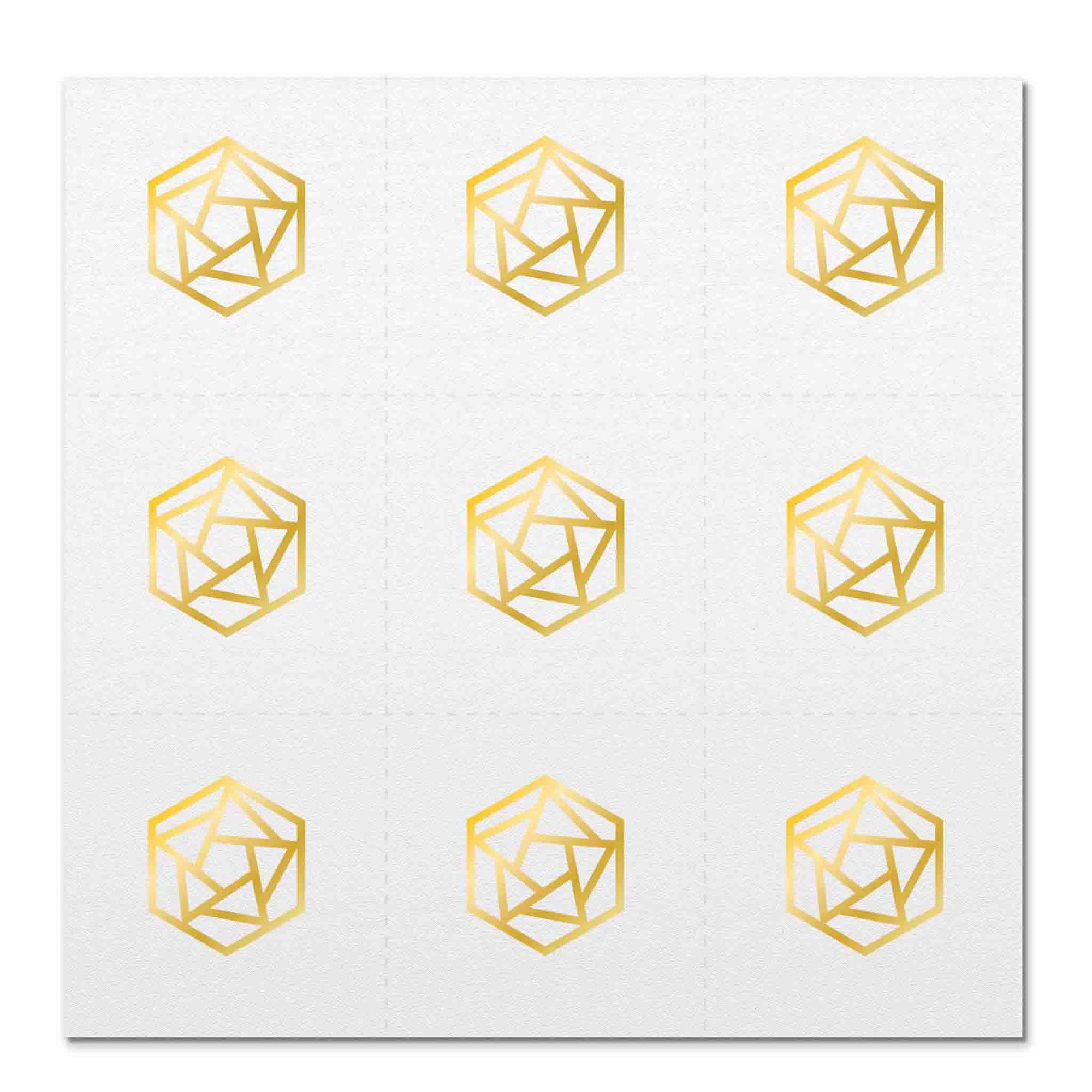 Front side page of Transform (gold) mindful marks temporary mindfulness tattoo wearable reminders.